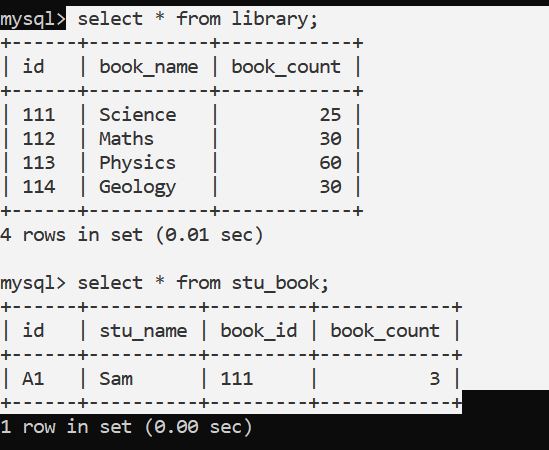 Update Multiple Tables With One Query In MySQL Delft Stack